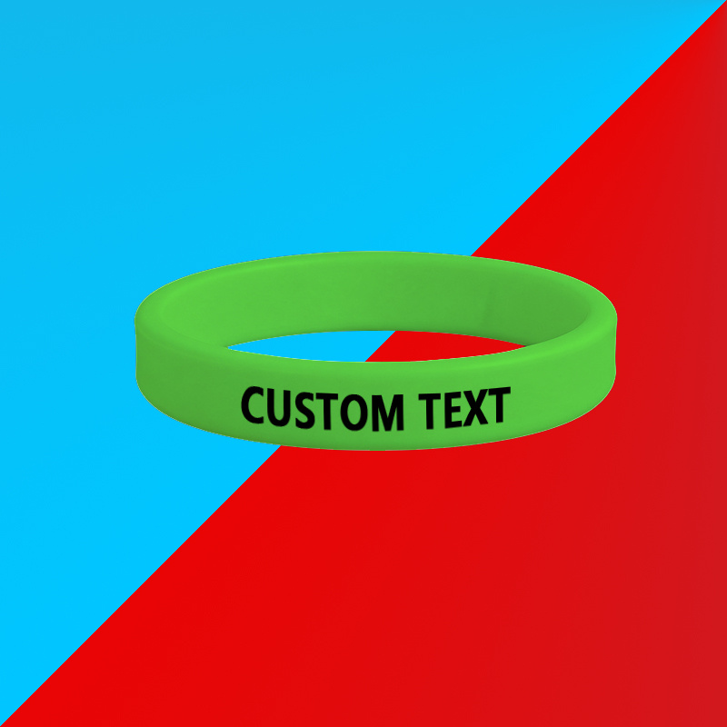 70pcs Custom Silicone Wristbands, Personalised Gift Set